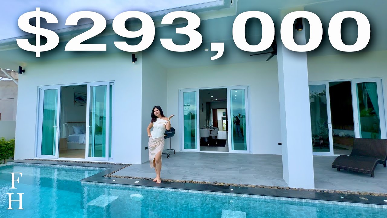 9,500,000 THB ($293,000) Brand New Pool Villa in Hua Hin, Thailand