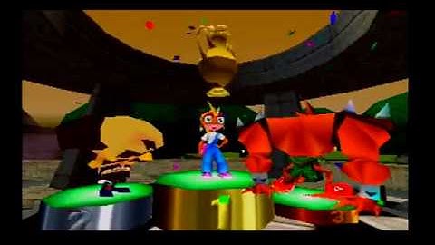 Crash Bandicoot Racing (PS1) Gameplay Part 2