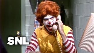 Angry Ronald McDonald - Saturday Night Live