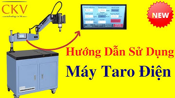 Hướng Dẫn Sử Dụng Máy Taro Cần Điện | Máy Ta Rô Chất Lượng Cao Giá Cực Tốt