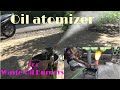 (How to Make) Oil atomizer for waste oil burners.