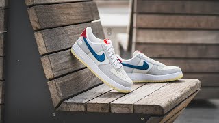 Undefeated x Nike Air Force 1 Low SP 5 On It "Grey Fog" Dunk vs. AF1:  Review & On Feet