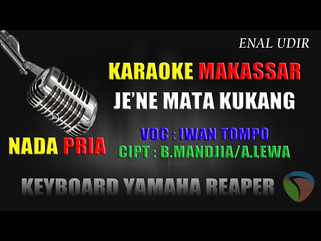 Karaoke Makassar Jene mata kukang - Iwan Tompo || cover makassar terbaru class=