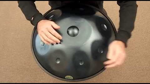 HAPI Handpan #D51 El Capitan Scale derived from D Minor