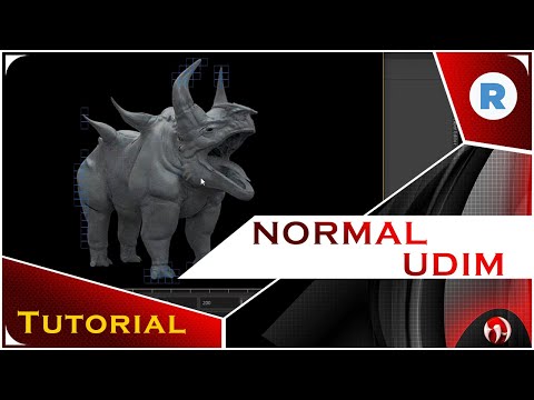 ✔️Multi Tile Normal Map in RenderMan