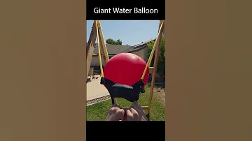 Huge Water Balloon Launch Shorts 