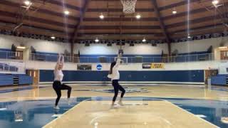ETBU Pom Tryout Dance Counts Part 2 (of 3)