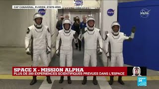 Mission Alpha : plus de 200 expériences scientifiques prévues dans l'Espace