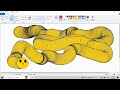 How to draw snake 🐍 in MS Paint🎨 