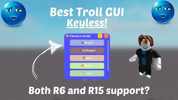 *LATEST* FE ⭐TROLL GUI ⭐| FE JERK, SUCK, BANG | R6 AND R15 | NO KEY | VERY OP