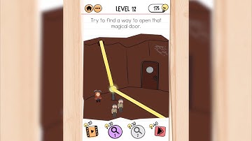 Brain Test 2 | Captain Mary | Level 12 - Try to find a way to open that magical door