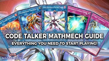 Code Talker Mathmech Combo Guide (Protectcode) - Yu-Gi-Oh! Master Duel