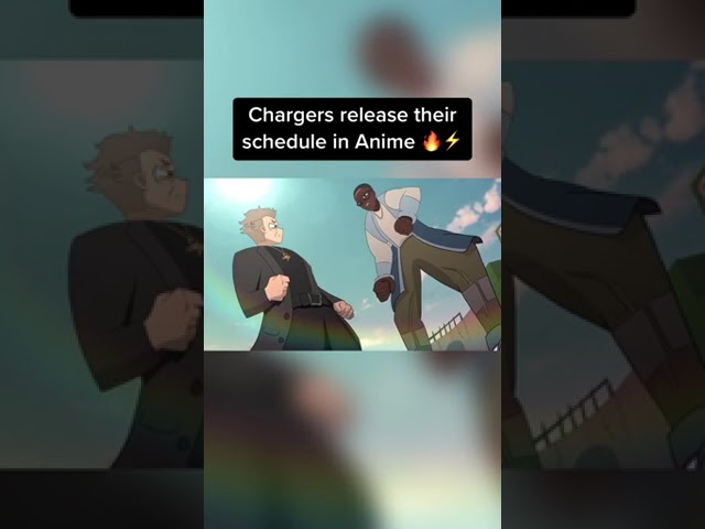 Chargers did an anime schedule release video. Chargers @ Cardinals Week 12  : r/AZCardinals