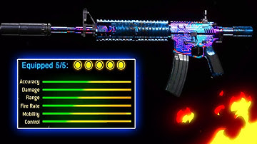 OVERPOWERED NO RECOIL M4A1 CLASS SETUP after UPDATE 1.22 in Modern Warfare! (Best M4A1 Class Setup!)