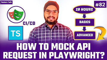 #82 How to Mock API Requests in Playwright | Playwright API Mocking Tutorials