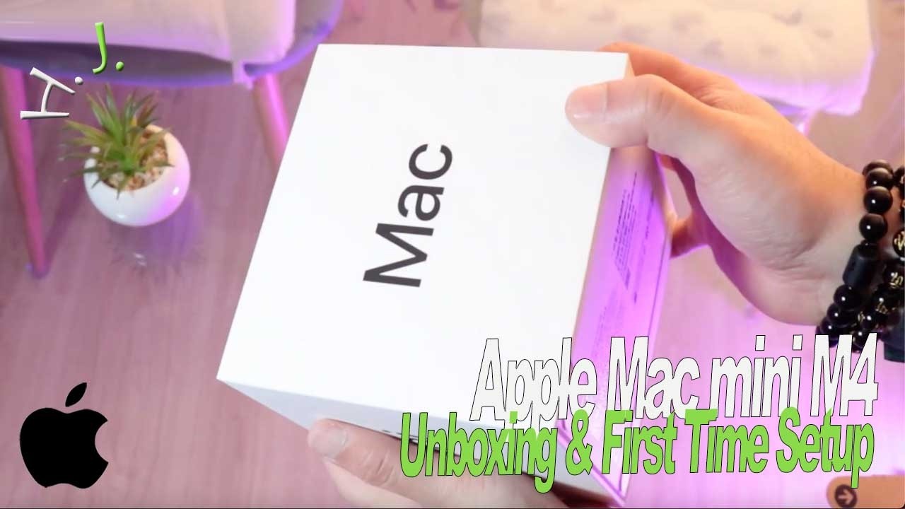 Apple Mac mini M4 📦 💻 Unboxing & First Time Setup - YouTube