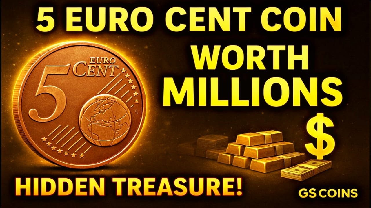 5 Euro Cent Coin Value | This Coin Can Be Worth Millions of Dollars! 💰 |  GS Coins