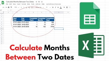How to Calculate Difference Between Two Dates in Google Sheet