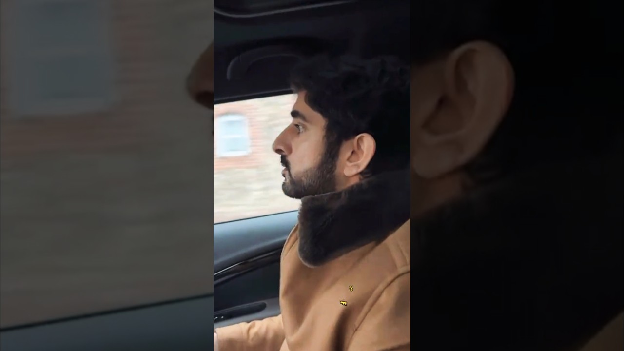 Sheikh hamdan dubai Prince drive car 