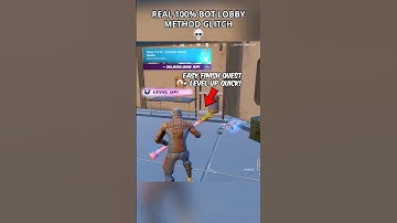 100% BOT LOBBY GLITCH in Fortnite Season 4😳 (Chapter 6) #fortnite #foryou #shortsfeed #fy