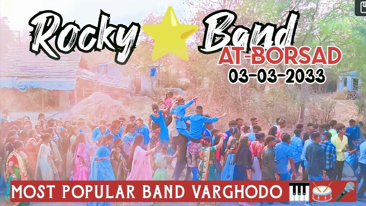 Rocky Star Band AT Borsad 03 03 2023 Most Popular Band Varghodo rocky-star-band-at-borsad-03-03-2023-most-popular-band-varghodo