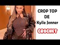 🌈APRENDE HACER EL CROP TOP DE KYLIE JENNER A CROCHET 😮