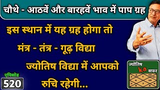 इस स्थान में यह ग्रह होगा तो मंत्र - तंत्र - गूढ़ विद्या - ज्योतिष विद्या में आपको रुचि रहेगी ।।