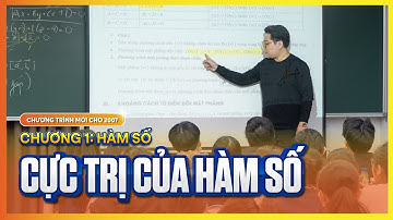 Toán 12 l Bài 7 l Cực trị của hàm số  ll Thầy Nguyễn Tiến Đạt