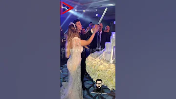 تورتة فرح امام عاشور وياسمين 
