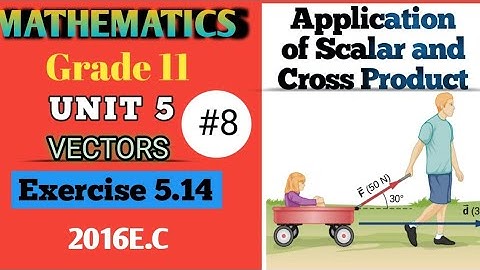 Grade 11 Maths Unit 5 Exercise 5.14|| Part 8 Maths With Fikru||New Curriculum ll
