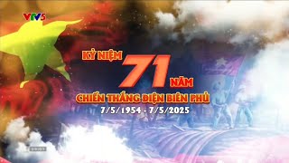 Vtv5 - Hình Hiệu Kỷ Niệm 71 Năm Chiến Thắng Điện Biên Phủ 751954 752025