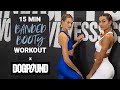 15 MIN  BOOTY WORKOUT // 14 Day Fitness Challenge w/ Dogpound #2 | Booty band