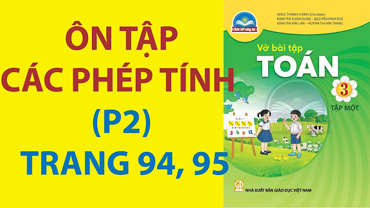 Bài tập toán lớp 3 bai164 trang 94 năm 2024