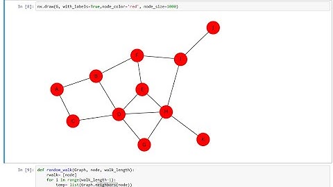 Lect 08: Random Walk on Graph using Python