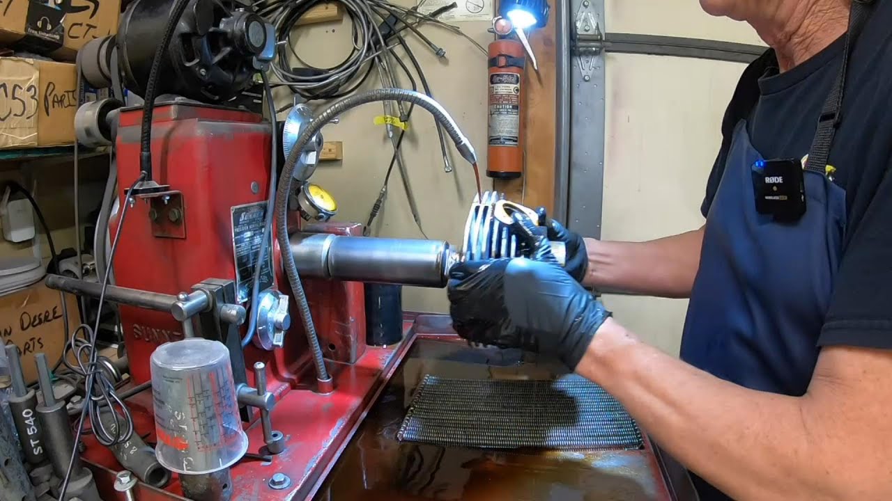 Yamaha CT-3 cylinder honing, fitting piston