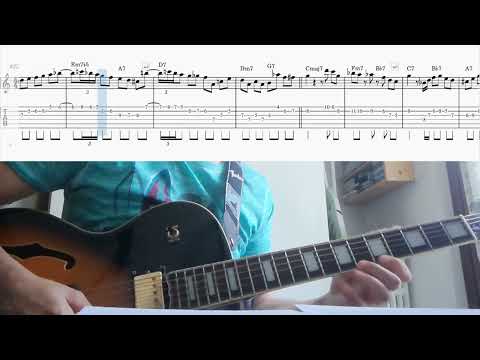 Yardbird suite-Charlie parker solo transcription for guitar