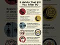 5 Habits That Kill You After 60 (from a 102-Year-Old Doctor)
