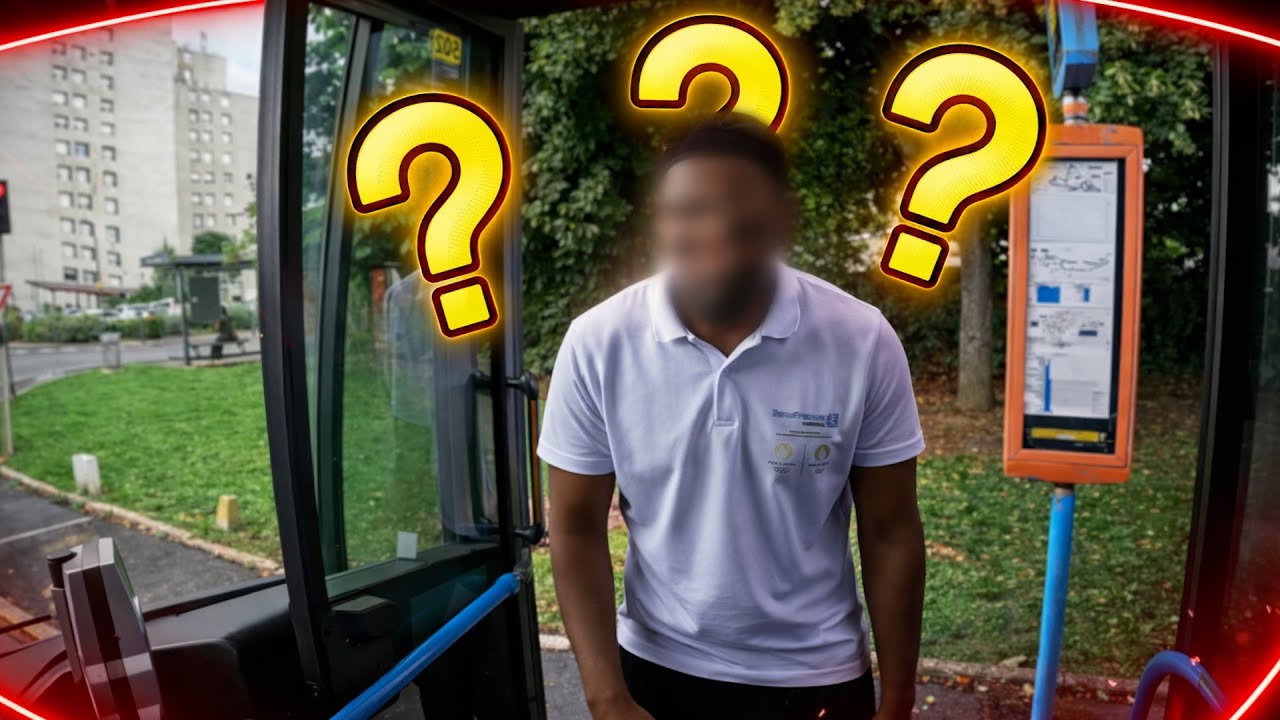 Jamais vu avant : un chauffeur de bus se montre enfin