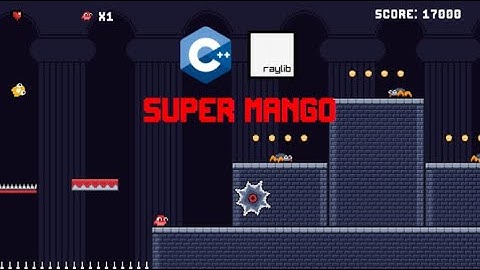 Raylib C++ Platformer (no game engine)