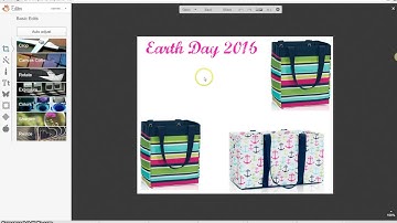 Using Picmonkey.com to edit graphics for your Thirty-One business