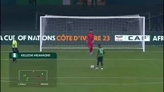 FULL PENALTY SHOOTOUTS: NIGERIA VRS SOUTH AFRICA (🇳🇬4:2🇿🇦)🔥🔥❤️ #afcon2023 #football