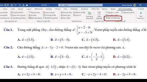 Tool tự động đổi màu công thức MathType hàng loạt