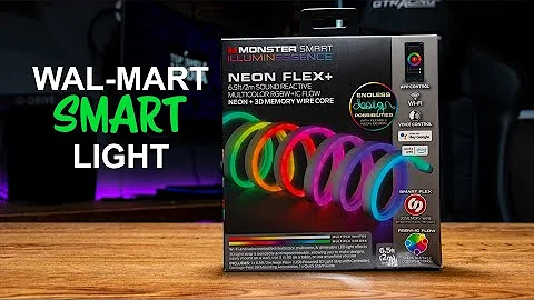 ¡Descubre la increíble tira de luces Flex Plus de Monster Smart Illuminessence!