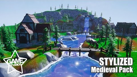 Stylized Modular Medieval Pack - Unreal Marketplace  #unrealengine  #Stylized #3denvironment