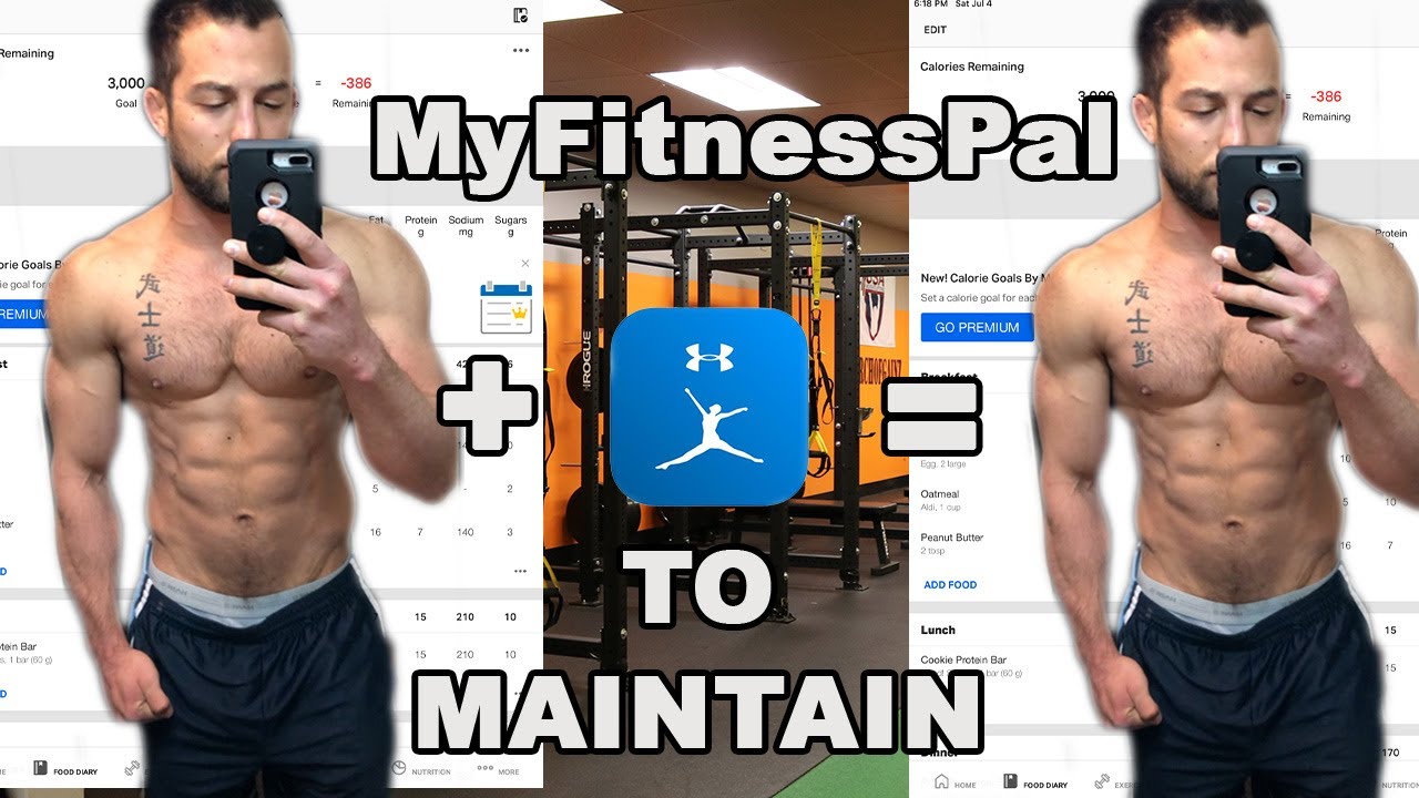 How to Use Myfitnesspal to Maintain Weight | Step by Step Guide - YouTube