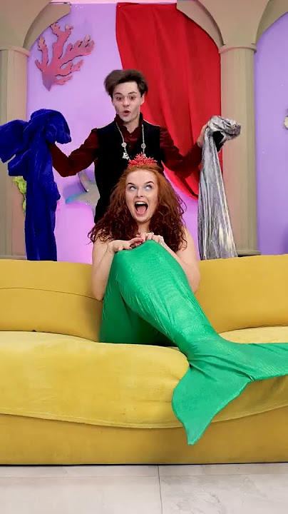 Mermaid🧜‍♀️ Choose Funny Look for Vampire 🧛‍♂️  #shorts #vampire #mermaid