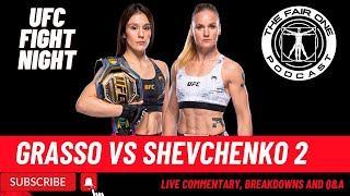 UFC FIGHT NIGHT: GRASSO VS SHEVCHENKO 2 - Live Commentary, Breakdowns and Q&A