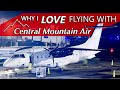 Why I Love Flying With CENTRAL MOUNTAIN AIR | Dornier 328 Edmonton to Calgary