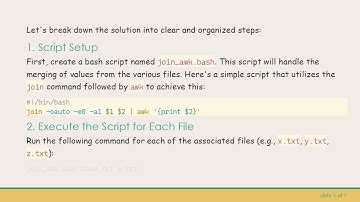 Efficiently Add and Append New Columns from Multiple Files Using Bash