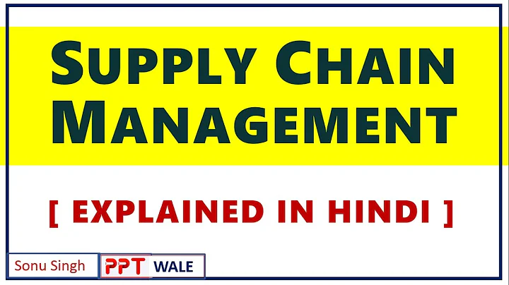 #1 SUPPLY CHAIN MANAGEMENT IN HINDI | Meaning & Concept | Supply Chain | BBA/MBA/Mcom | ppt - DayDayNews